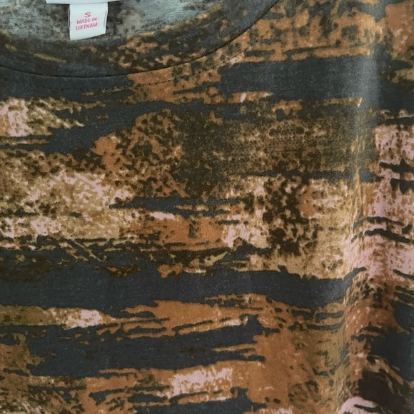 LuLaRoe Leah Tunic Top Small - Picture 4 of 5